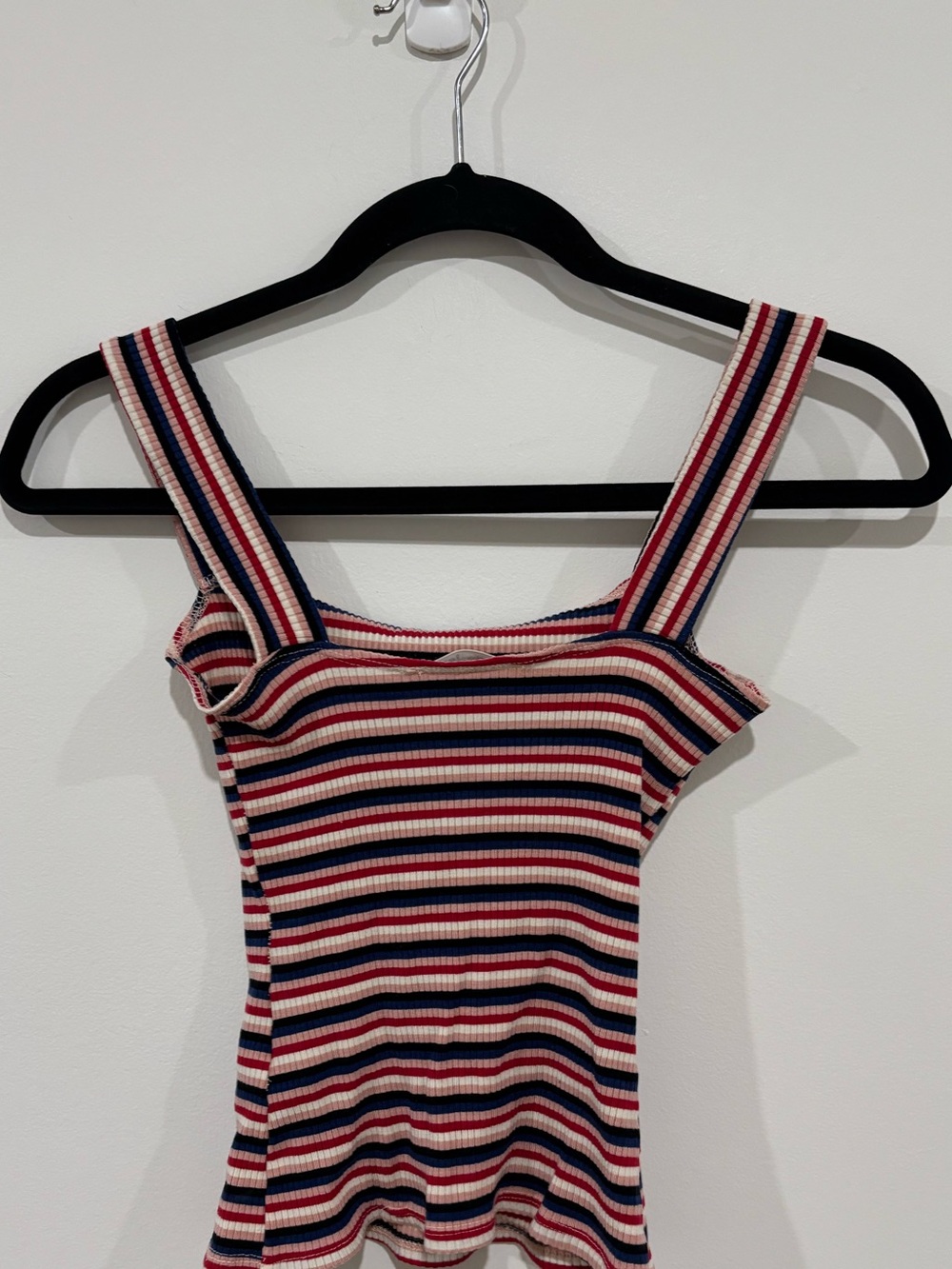 Reformation Striped Ribbed Tank Top - Picture 2 of 4